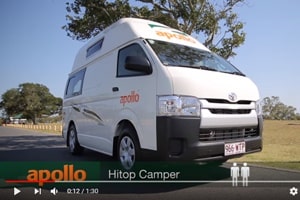 2 Berth HiTopキャンパーバン内装丸わかりビデオ