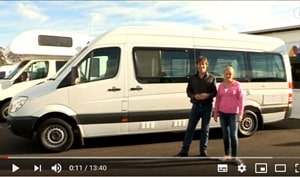 2人乗りトイレ＆シャワー付きキャンパーバンの使い方