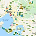 メルボルンキャンピングカー旅行見どころ日本語マップ