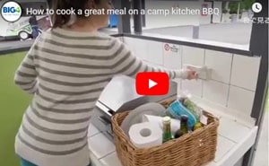 キャラバンパークのBBQ施設の賢い使い方