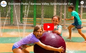 AUSのキャラバンパークの典型的な遊戯施設