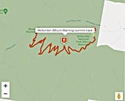 マウント・ワーニング・サミット・トラックマップ