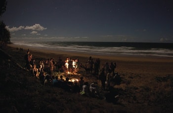 バンダバーグ・モン・レポス・ビーチ・ウミガメの産卵