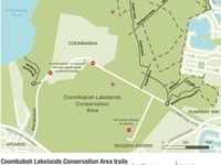 クーンババ・レイクランズ保護地域PDFマップ