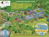 オライリーズ・レインフォレスト・リトリートPDFマップ