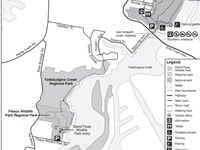 タレバジュラ・クリーク・ウォーキング・トラックPDFマップ
