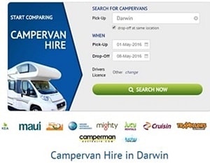 ダーウィン,カカドゥ国立公園をレンタルキャンピングカーで周遊
