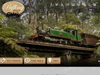 パッフィンビリーWEBサイトPuffing Billy