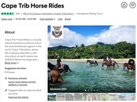 ケープ・トリブ・ホース・ライド口コミ