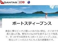 カンタス航空ポート・スティーブンス日本語ガイド