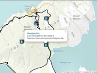 ワイングラス・ベイトラックマップ