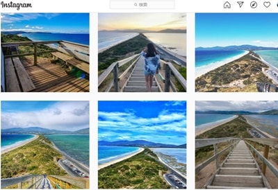 The Neckブルーニー島インスタグラム