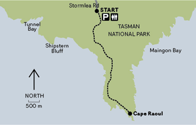 ケープ・ラウルマップ