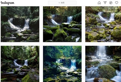 ホースシューフォールズインスタグラム