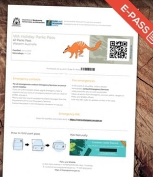 西オーストラリア国立公園ホリデーパスイメージ