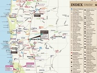 マーガレットリバー周辺観光マップ