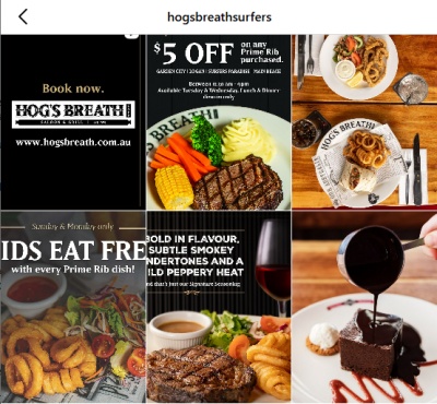 ホッグズ・ブレス・カフェインスタグラムページ