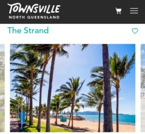 タスンズビル市のザ・ストランド案内サイトページ