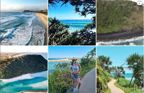 バーレイヘッズ国立公園オーシャンビュートラックでのインスタグラムでの検索結果