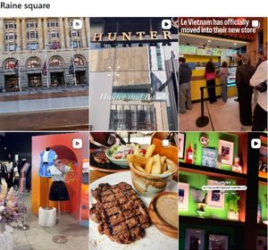 Raine Square でのインスタグラム検索結果