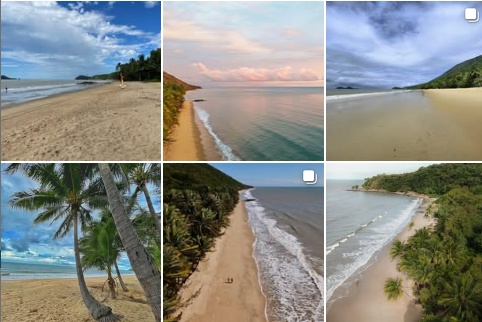 ケアンズインスタ映えスポットエリスビーチ