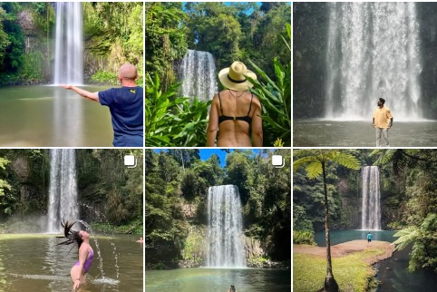 ケアンズインスタ映えスポットミラミラフォールス