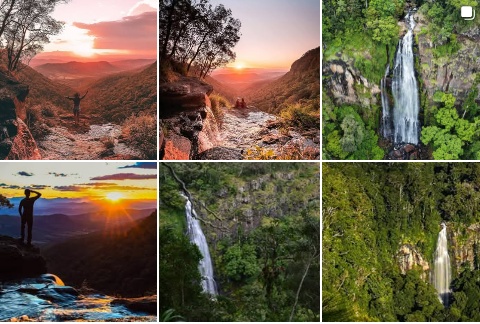 モーランズ・フォールスのインスタグラムへの投稿