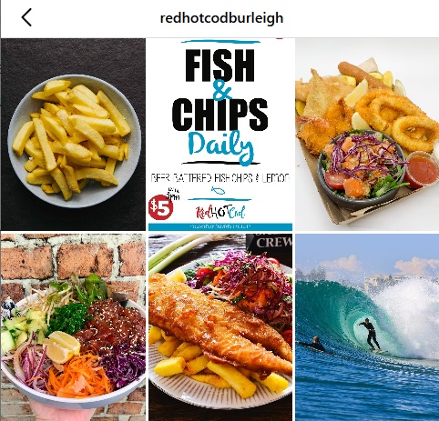 レッド・ホット・コッドのインスタグラム