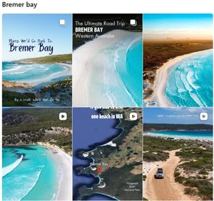 Bremer Bay でのインスタグラム検索結果
