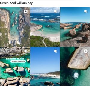 Greens Pool William Bay でのインスタグラム検索結果