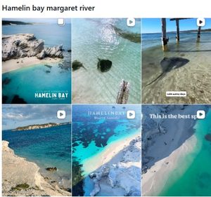 Hamelin Bay Margaret Riverでのインスタグラム検索結果