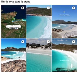 Thistle Cove Cape Le Grand でのインスタグラム検索結果