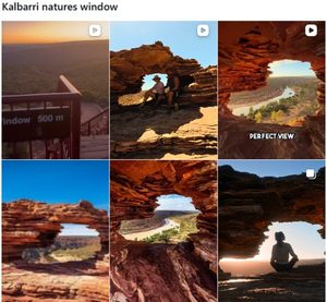 Kalbarri Natures window でのインスタグラムの検索結果