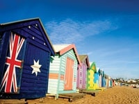 ブライトンビーチ・Bathing Boxes