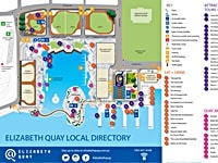 エリザベスキーパブリックアート・ウォークマップ