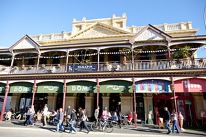 フリーマントルカプチーノ通り