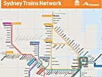シドニートレイン路線網